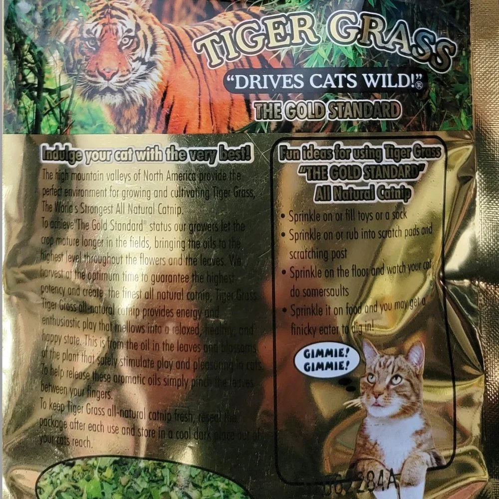 N/A catnip tiger